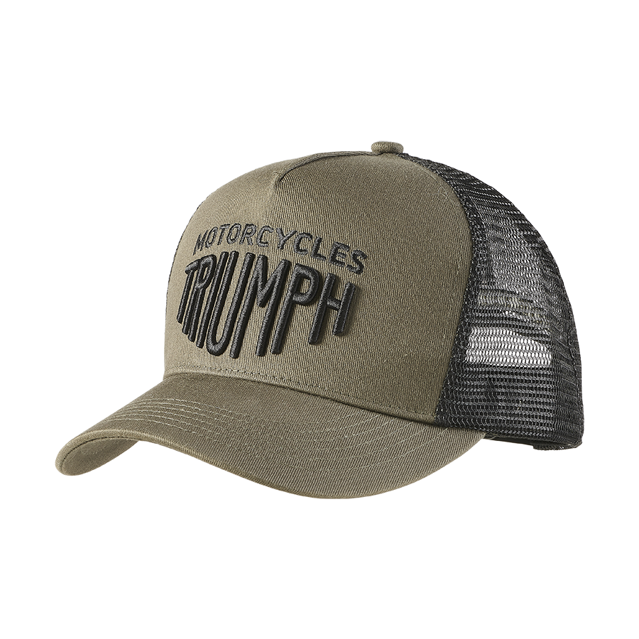 TRIUMPH KHAKI/BLACK ELLIS TRUCKER