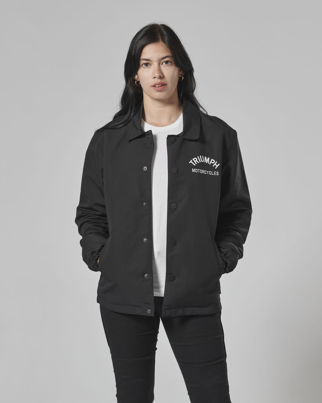 CARTER COACH JACKET BLACK-L