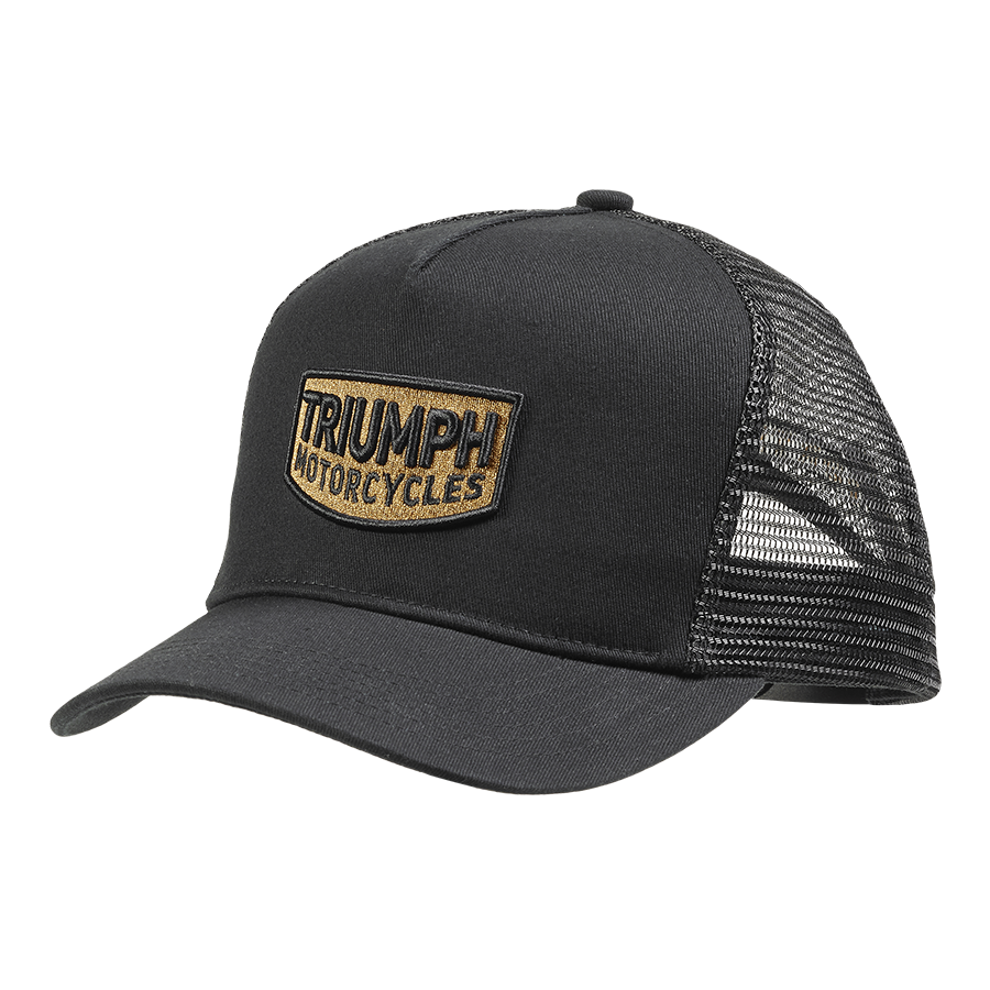 TRIUMPH DUDE BLACK TRUCKER HAT