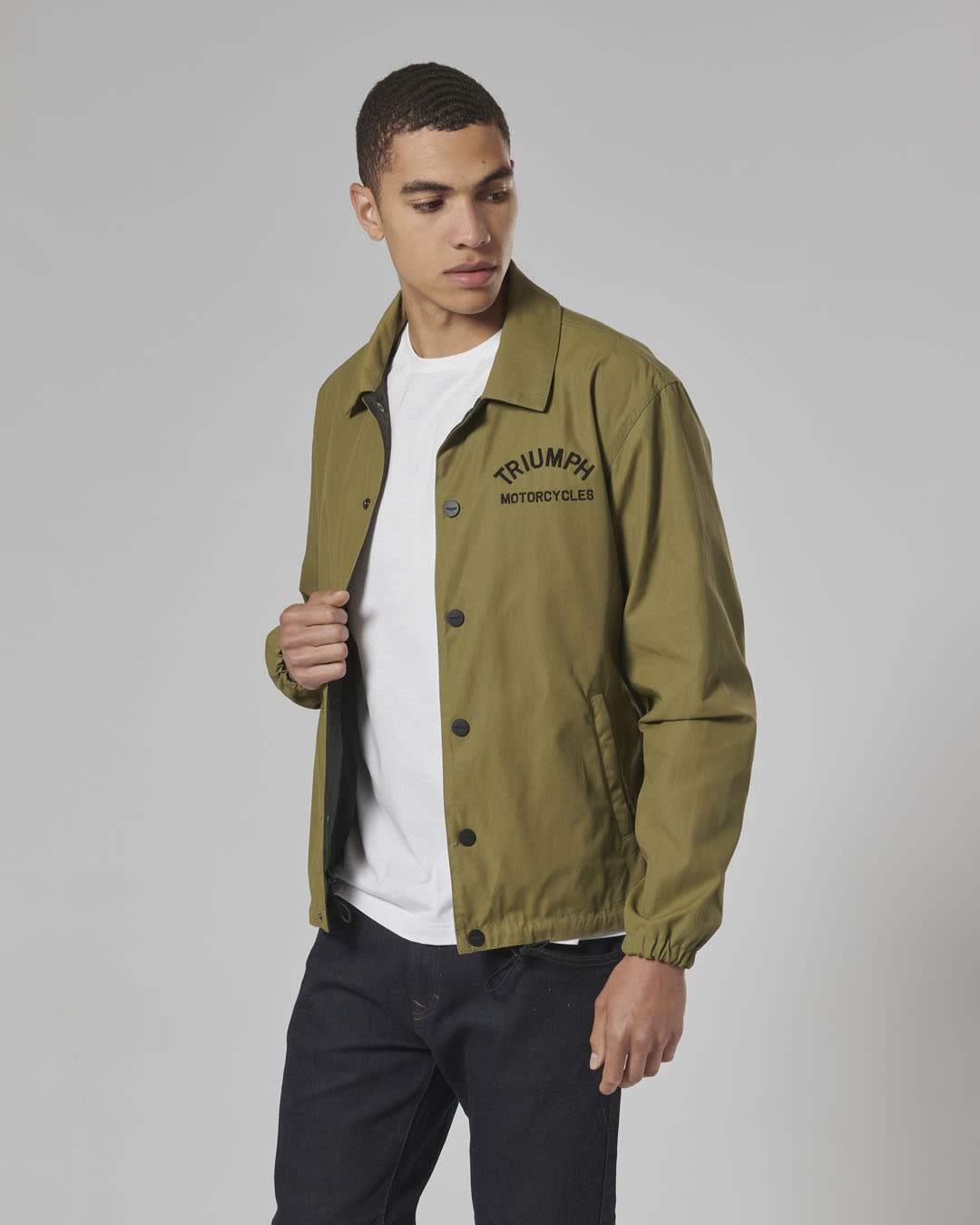 CARTER COACH JACKET KHAKI-L