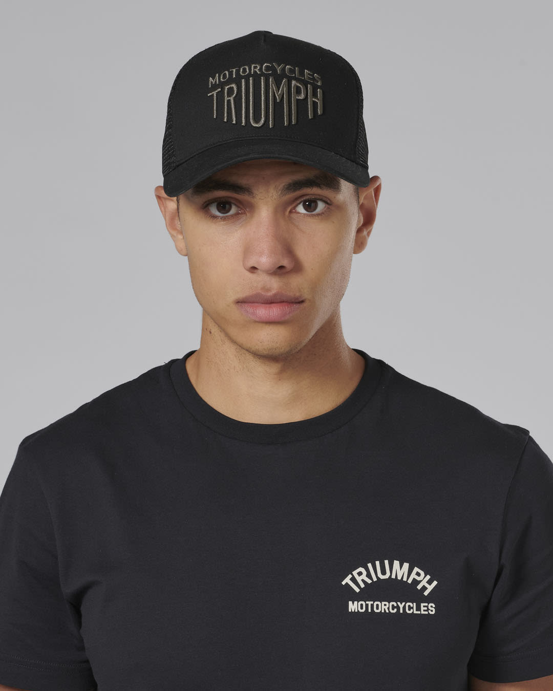 ELLIS TRUCKER CAP BLACK/GREY - 0