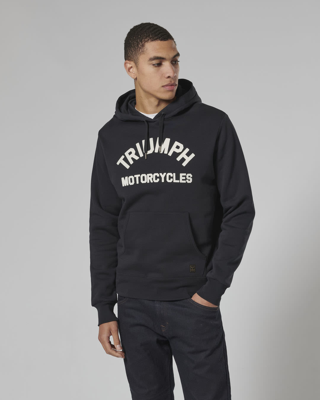 CARRICK PULL-ON HOODIE BLACK L