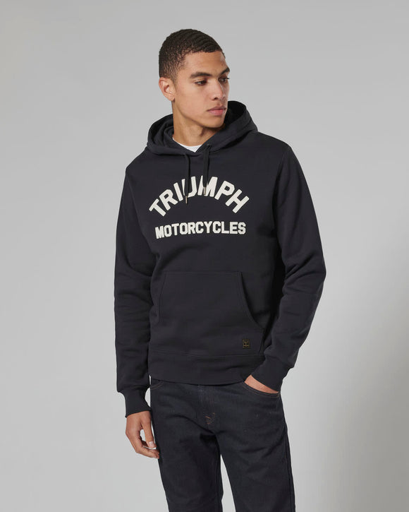 Carrick Pull-On Hoodie - Black