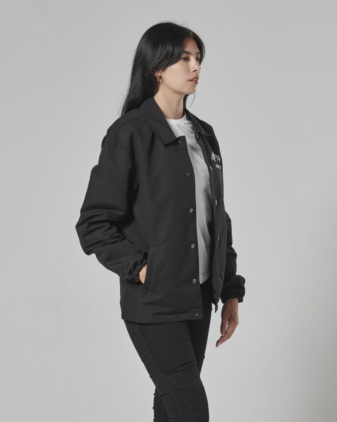 CARTER COACH JACKET BLACK-L