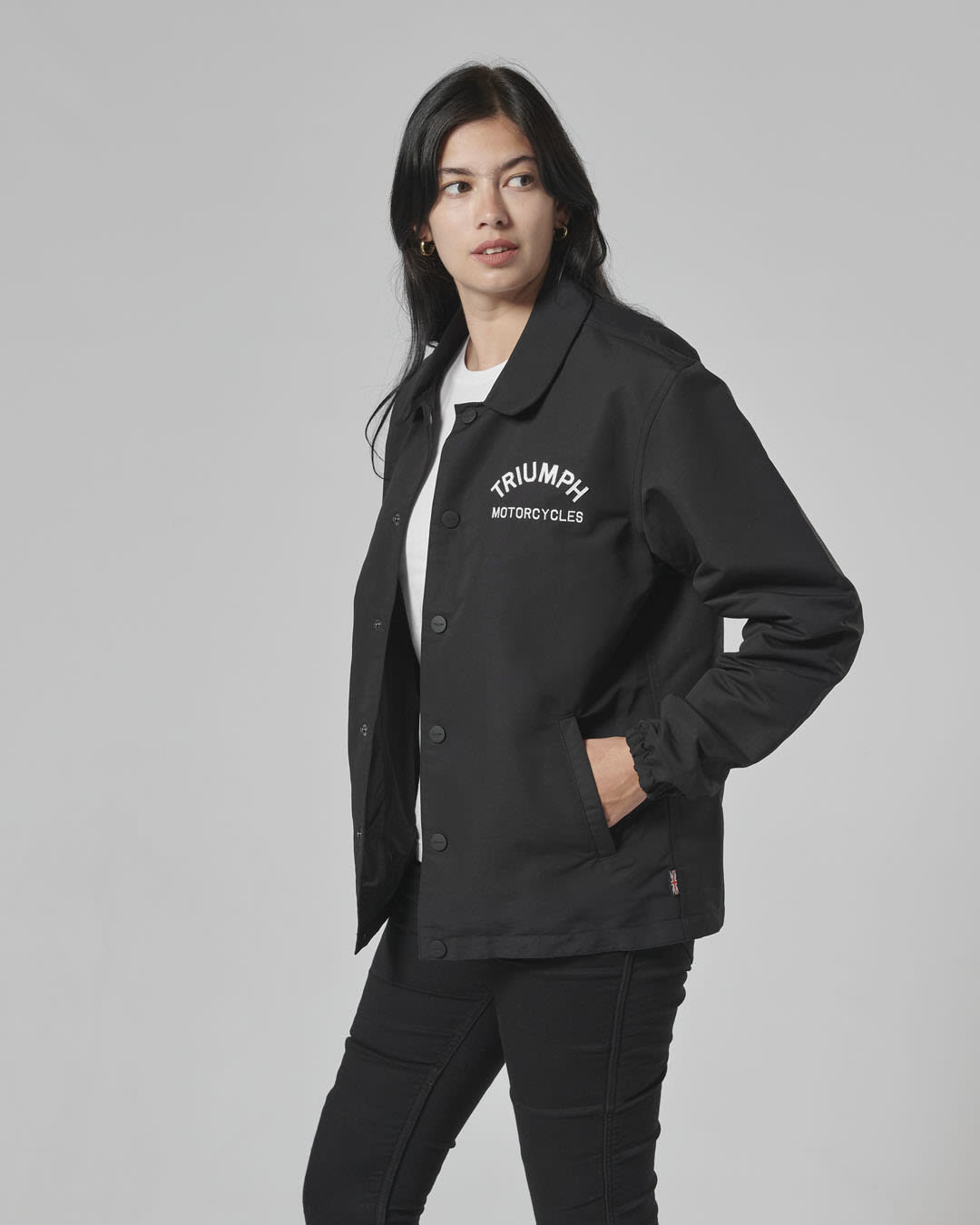 CARTER COACH JACKET BLACK-L