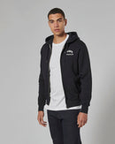 Dolan Full Zip Hoodie - Black-3