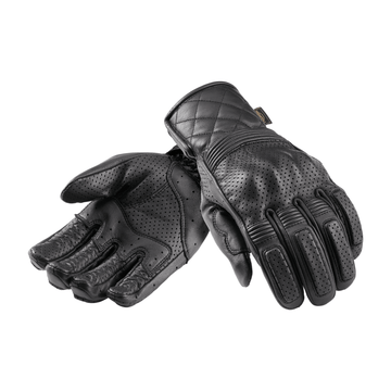 Dalton Leather Gloves with D3O® Protective Knuckles