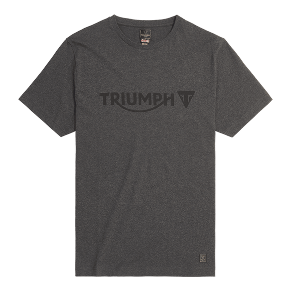 Cartmel Logo Tee - Storm Grey