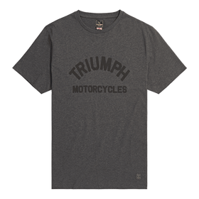 Burnham Arch Logo Tee - Storm Grey