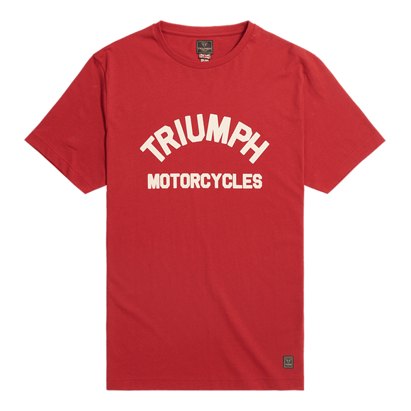 Burnham Arch Logo Tee - Red