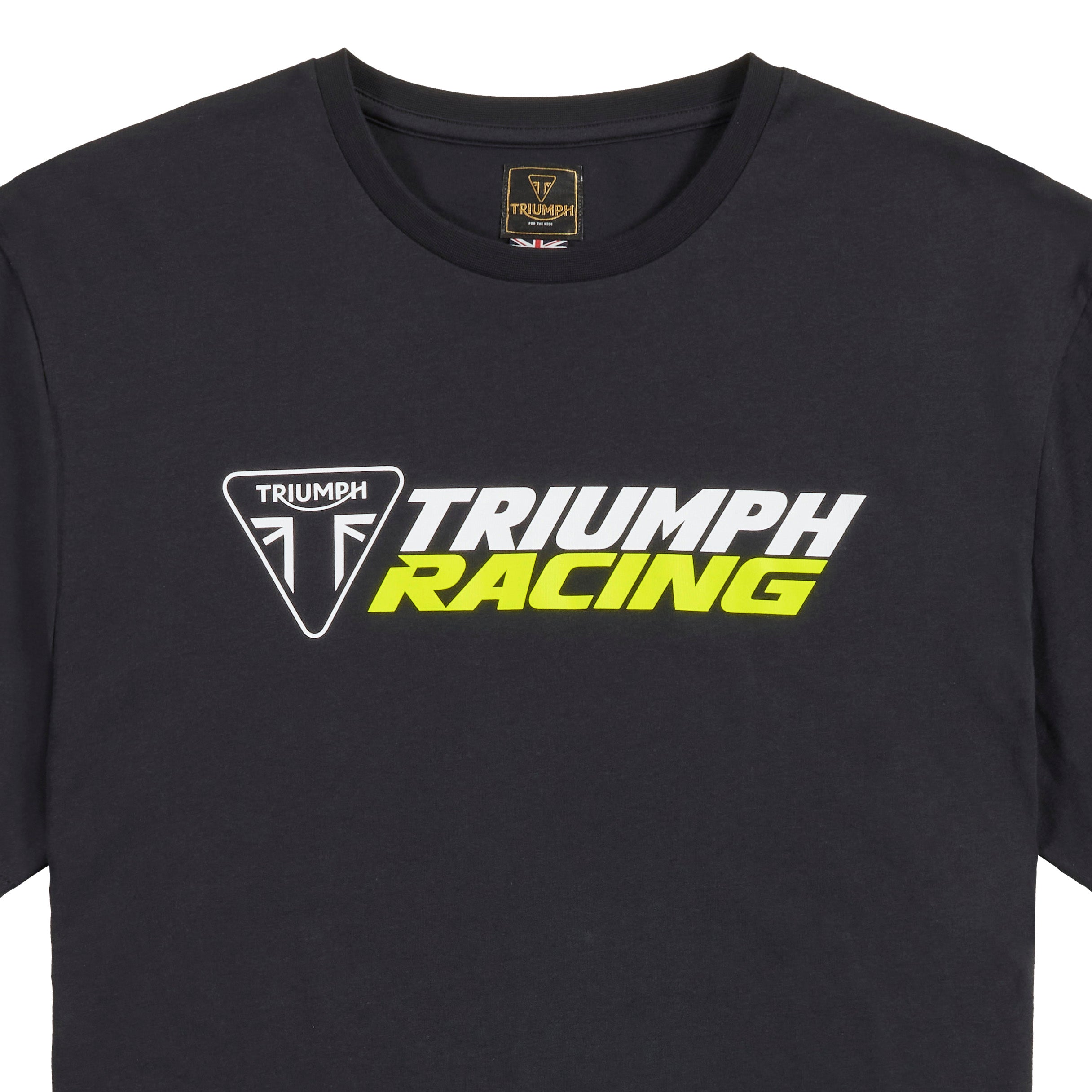 Triumph Racing Logo Tee- Black