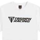 Triumph Racing Logo Tee - White-2