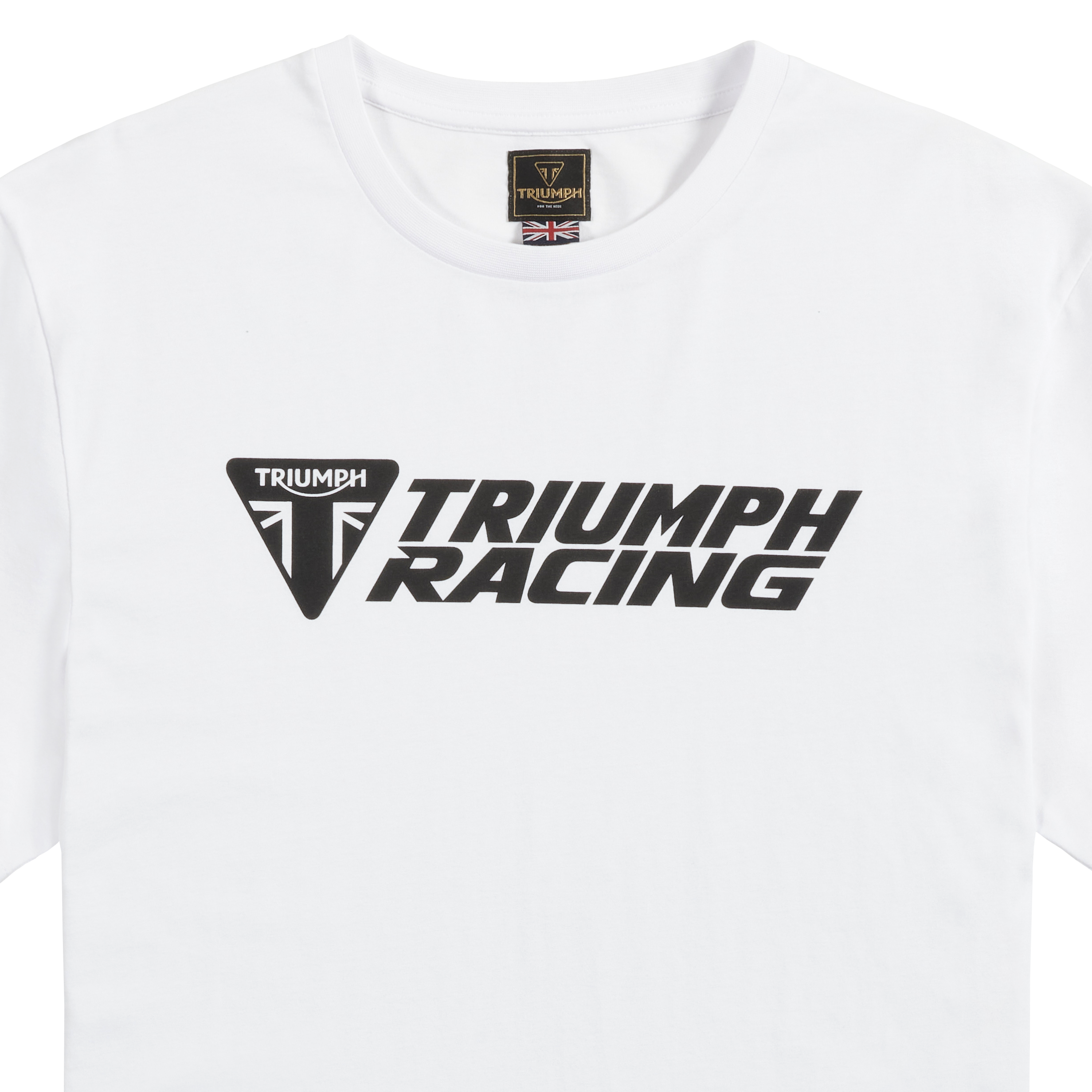 Triumph Racing Logo Tee - White - 0