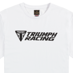 Triumph Racing Logo Tee - White - 0