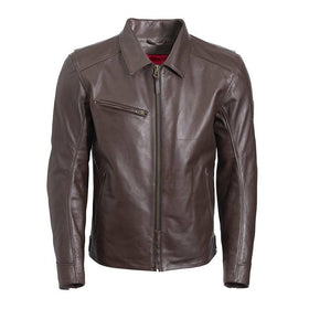 Vance Brown Leather Jacket