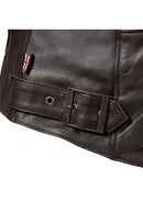 Vance Brown Leather Jacket-4
